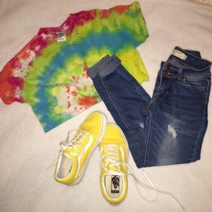 Tie dye shirt size small